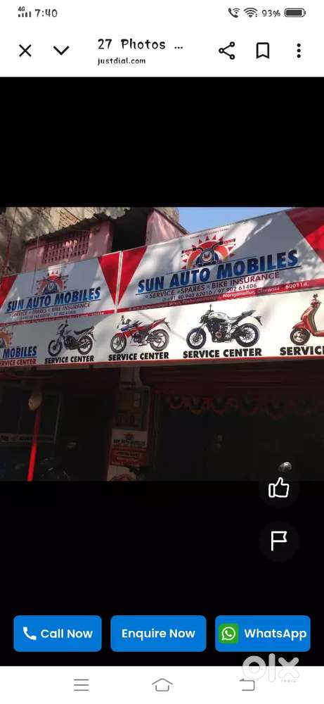 Two wheeler mechanic