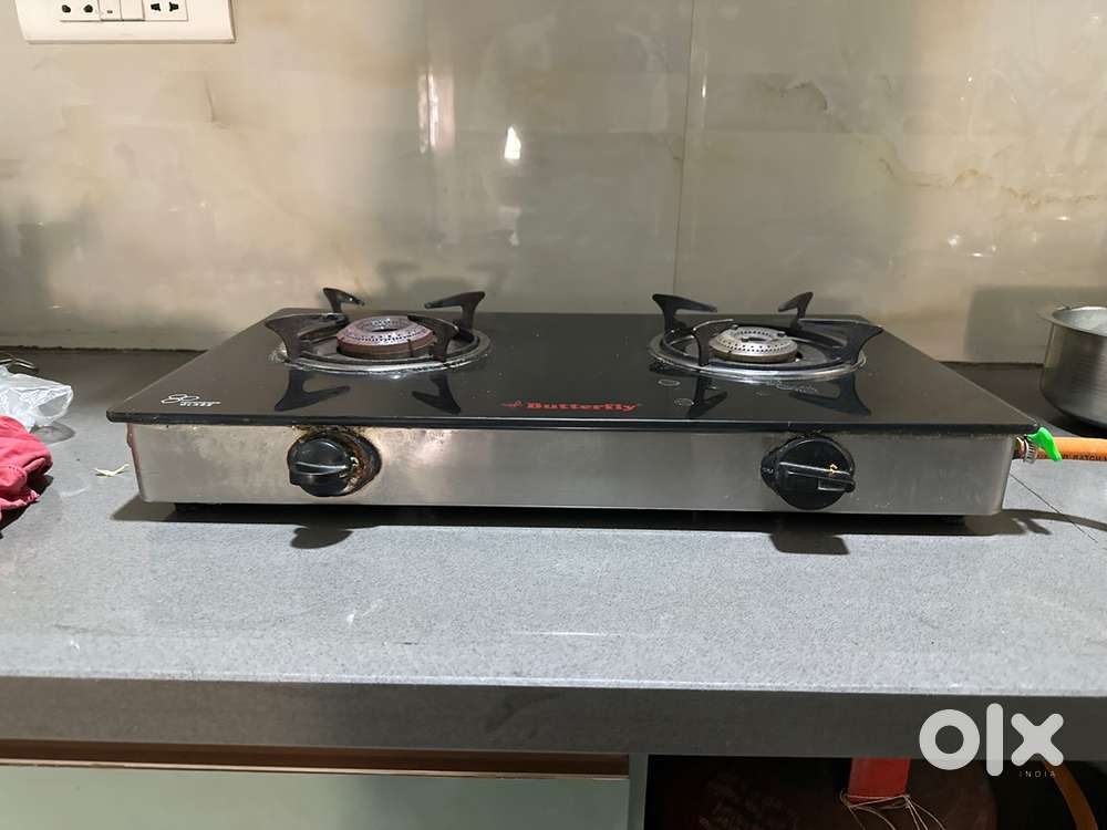 Gas stove two burner