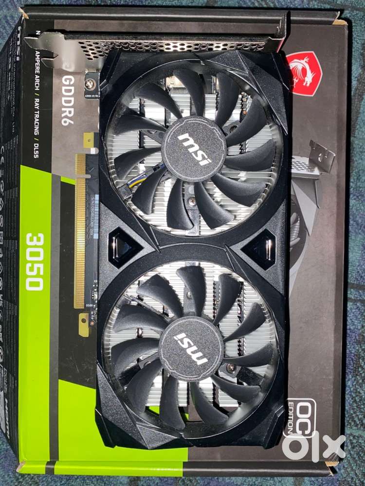 RTX 3050 ( new condition ) 6gb gddr6