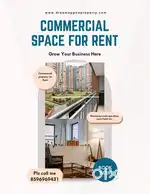 3500sqft ground floor,commercial space for rent in Patia.