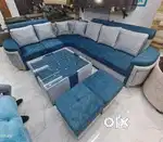 L shape sofa's are designed to fit corners making them ideal for small
