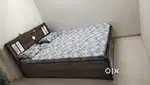 Bed and wordrope for sale.Its in new condition only used 1 month.