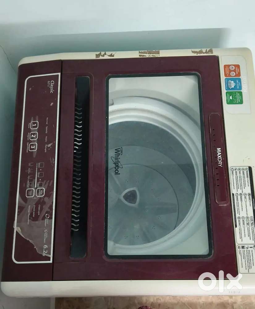 Whirlpool washing machine Top load