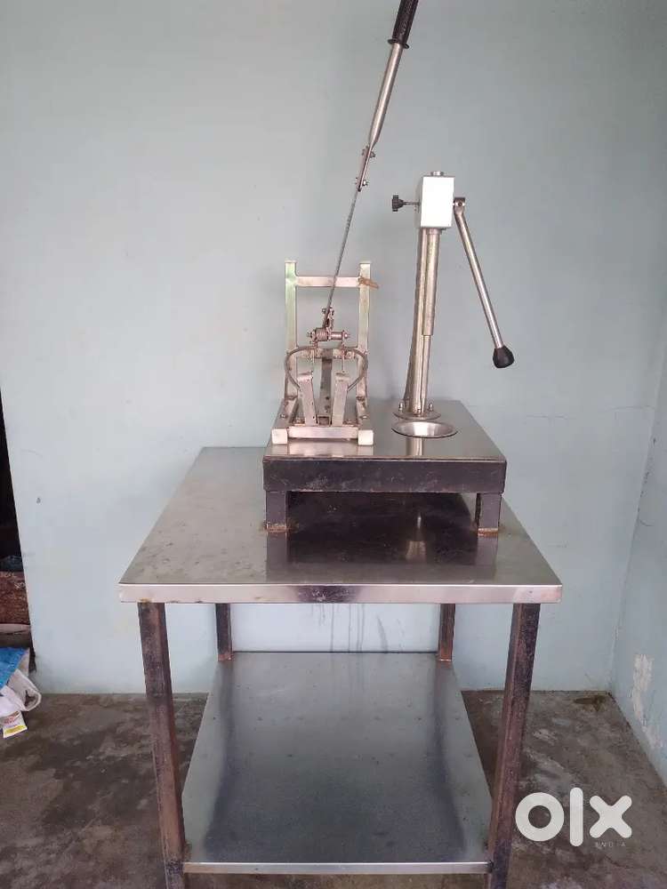 Coconut cutting and holing mession