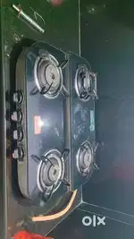 Prestige DGT04 Glass Manual Gas Stove (4
Burners)