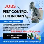 पेस्ट कंट्रोल ऑपरेटर (Pest Control operator)