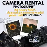 CAMERA ONLY RENT gopro350/-