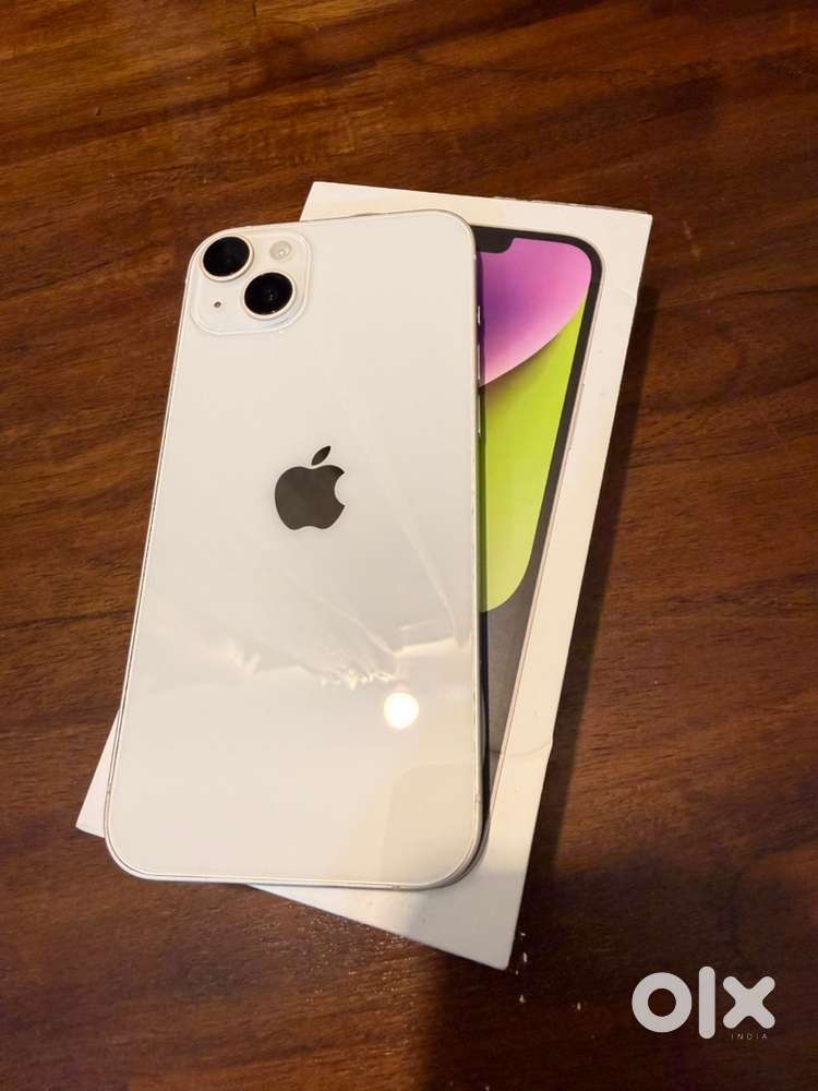 Used Apple iPhone 14 Plus (128GB, Starlight) for sale with bill & Box