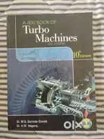 A textbook of Turbo machines