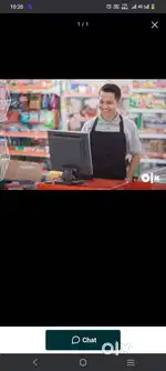 Cashier female or male