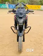 HONDA X-BLADE 160 BLACK-RED COMBINATION COLOUR.