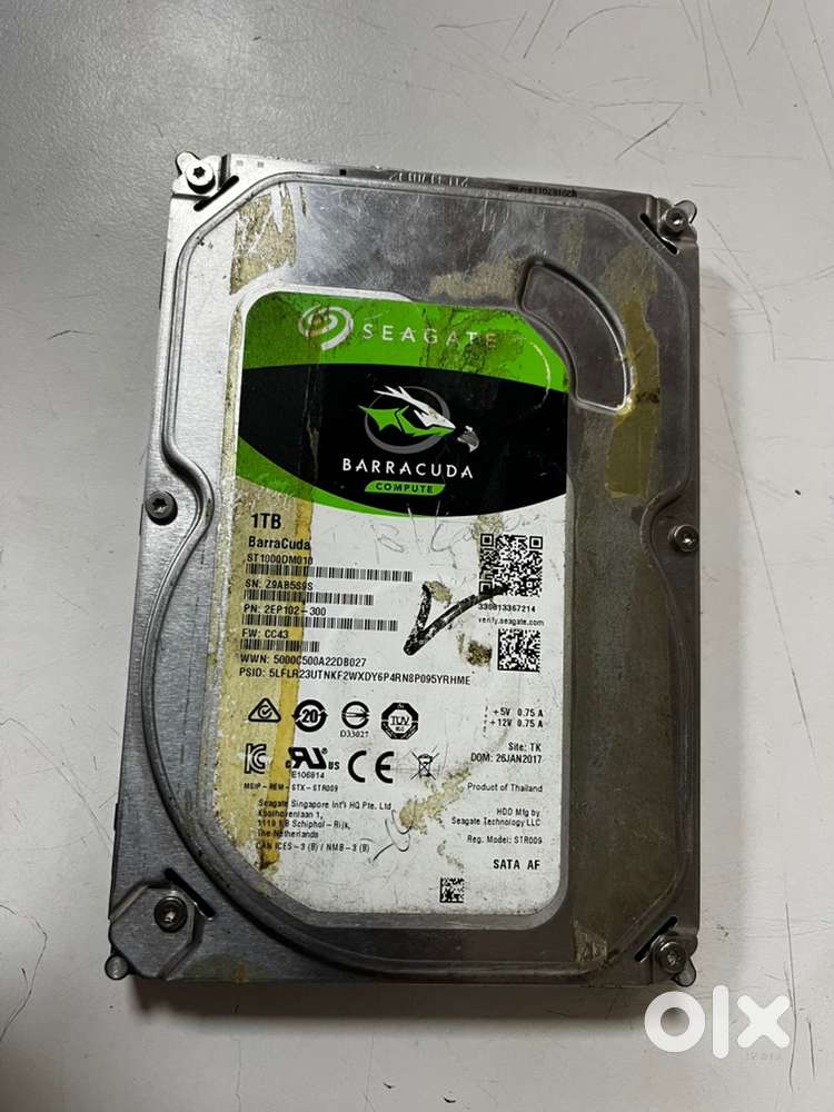 1 TB hard disk