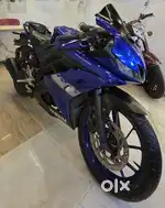 Yamaha R15 v3, 2021 model, blue colour