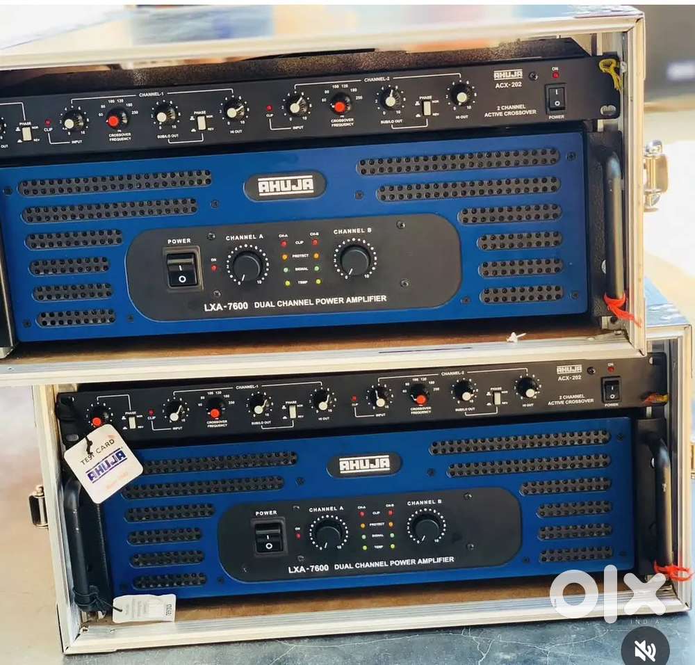 Ahuja amplifier sale ,,,new condition