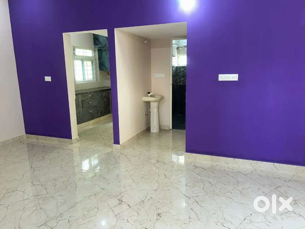 1BHK semi furnished  for Family