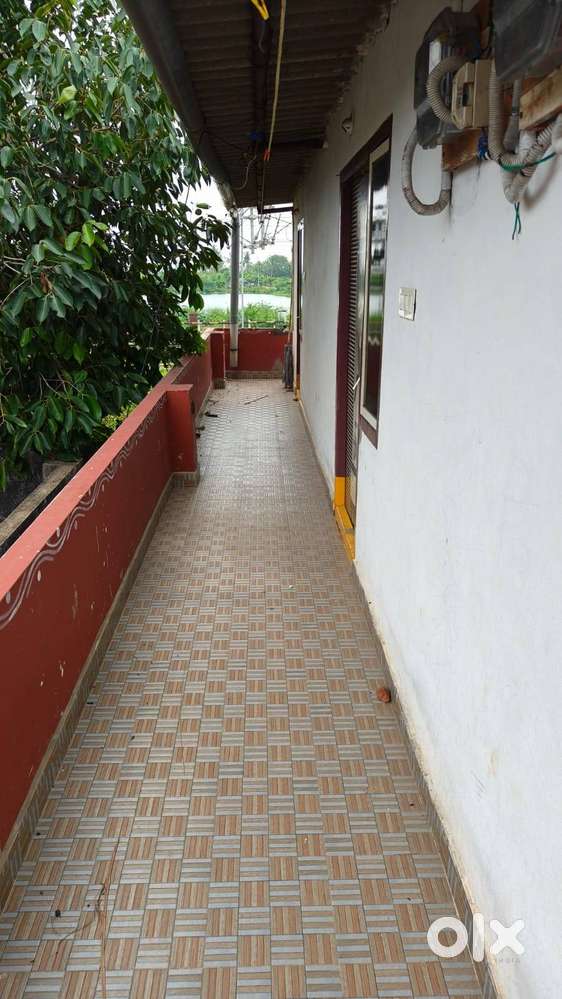 single bhk first floor with asbestos roof