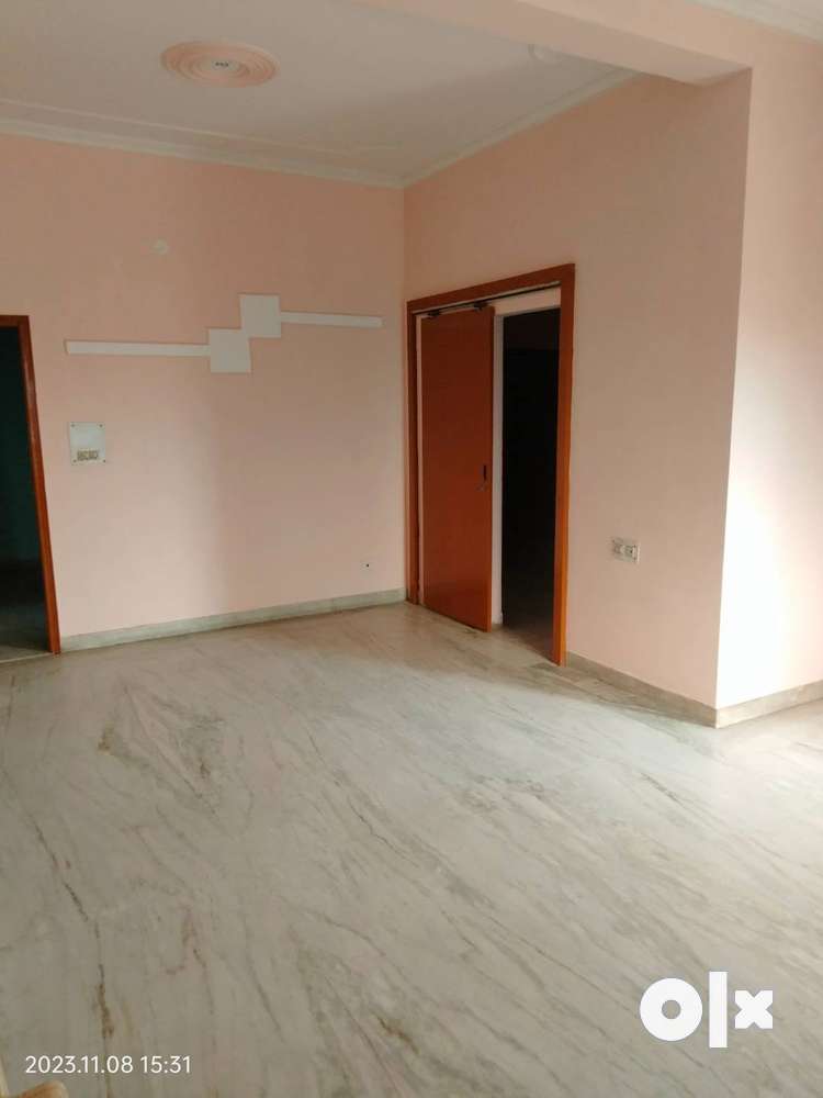 3 BHK flat colony having park, temple Just 200mt from main Delhi road