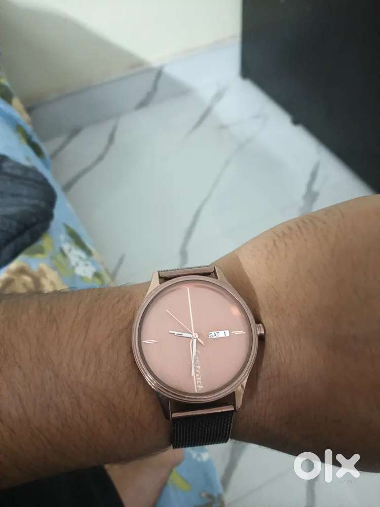 Fastrack Golden Watch Men