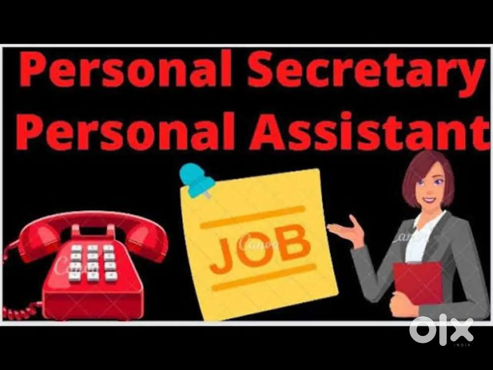 OPENING JOB GIRLS PERSONAL SECRETARY