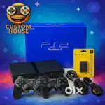 Ps2 slim 64GB gaming console refurbished 25 games bundle