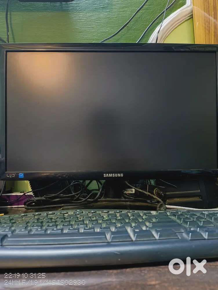SAMSUNG MONITOR WITH LG CPU, I BALL UPS AND MICROSOFT KEYBOARD