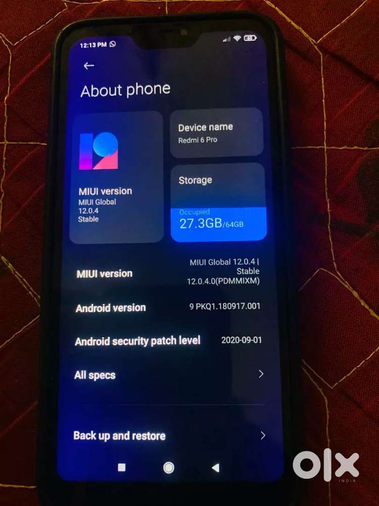 Mi 6pro 4/64gb