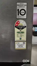 Double door LG fridge