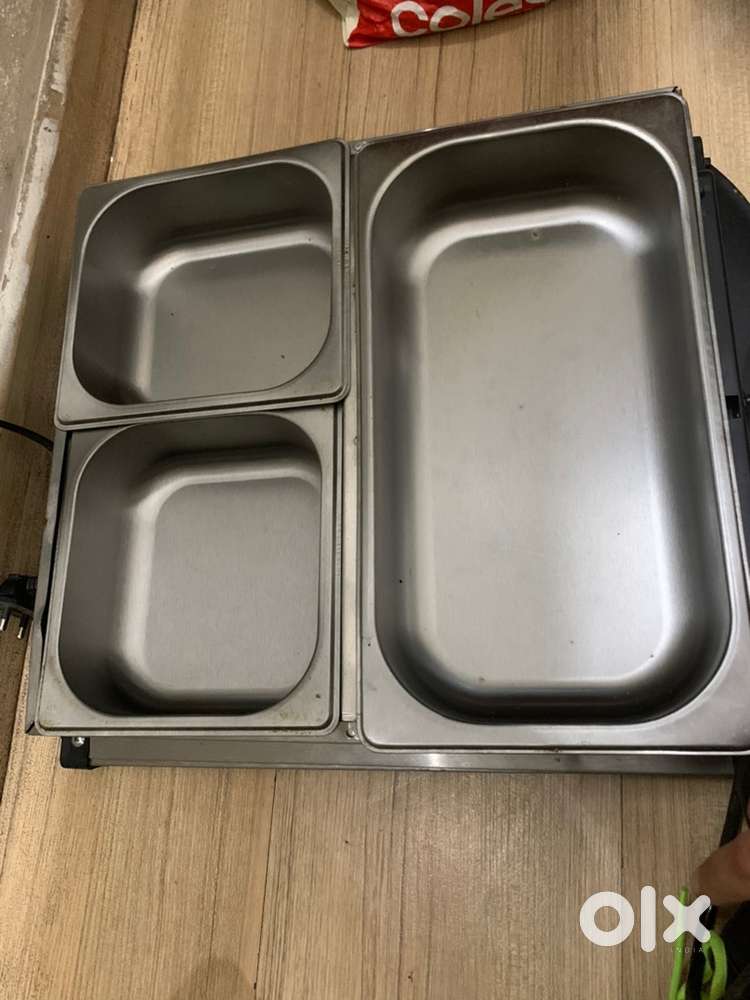 Hot plate buffet server