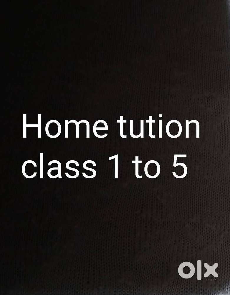 I m home teacher, for class 1 to 5