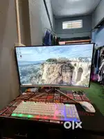 32inc curv monitor Zebronics i6gen 8gb ram 512gb SSD