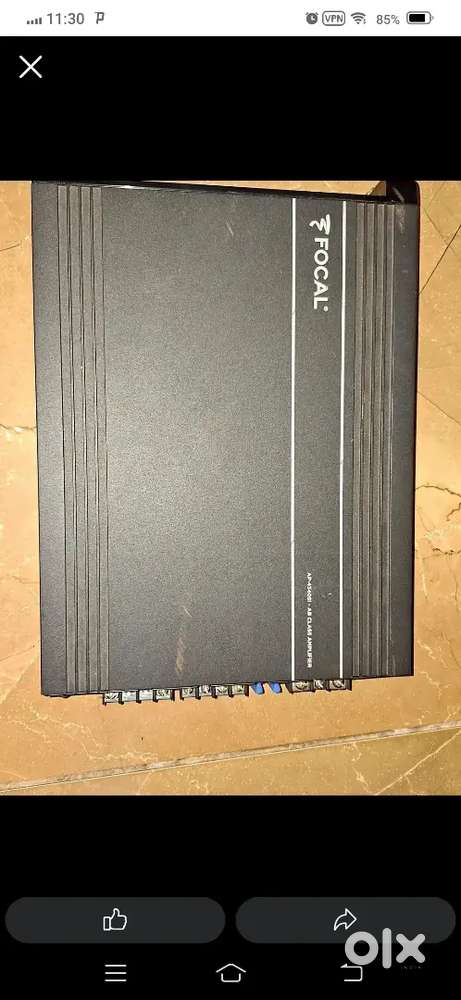 Focal audio 4 channel class AB amplifier