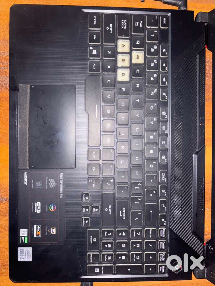 Asus TUF Gaming F15 i5 10th gen 8/512 gtx 1650ti
