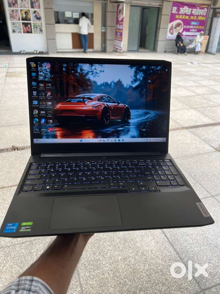 Lenovo i5 11th gen Gamming Laptop 16/512 & 4 gb graphics card