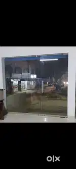 Tafan Transparent Glass Door – 11x5 Feet (Including Door)