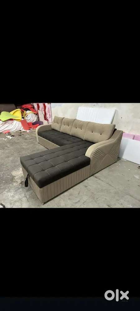 New Branded L shape sofa with 5 years guarantee in wholesale rate