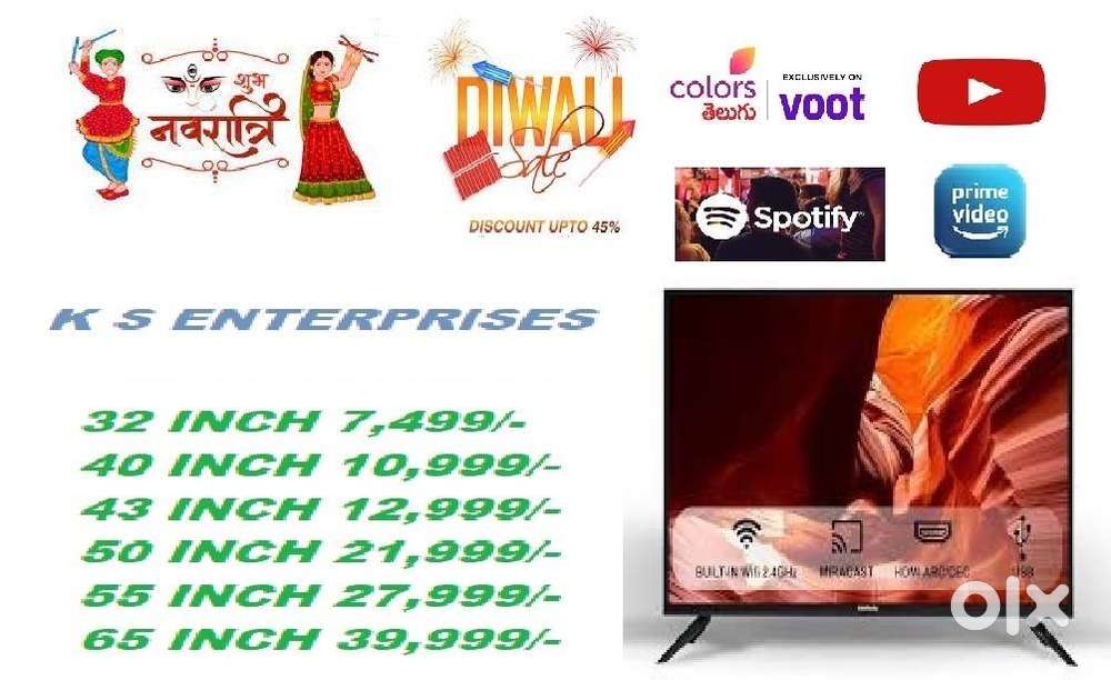 32 INCH SMART LED @ 7,499/- ONLY