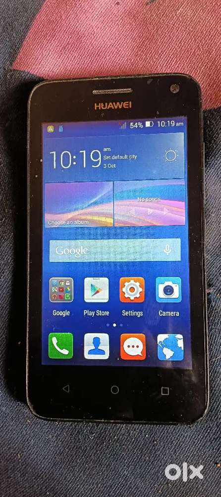 Good condition but back panel damaged