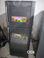 Double door fridge with warranty and good condition