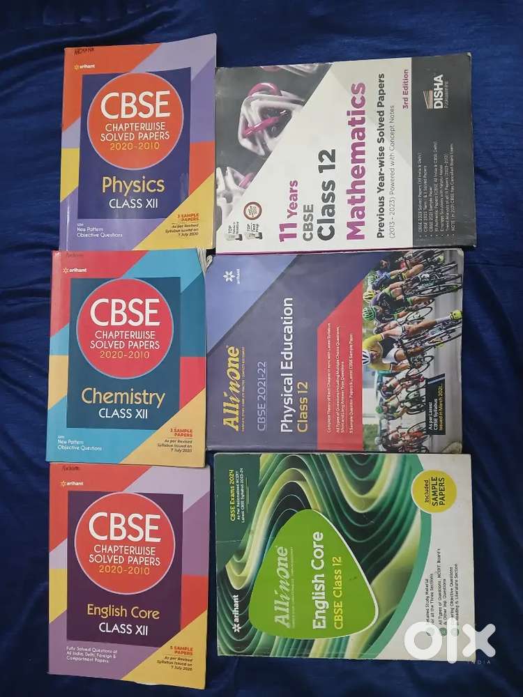 Physics, Chemistry, Maths, physical education and English PYQ