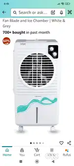 Air cooler 38 litre with ice box option