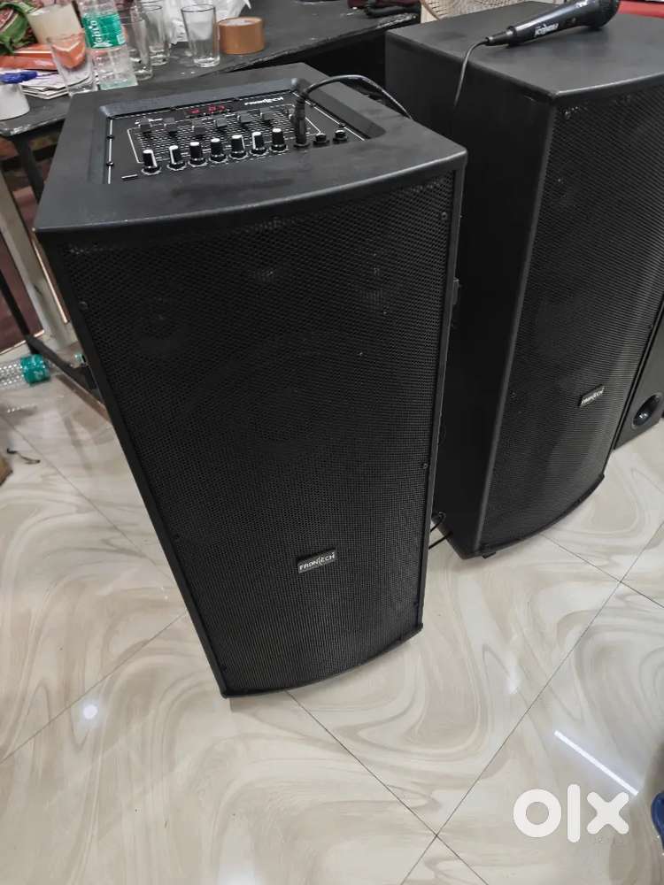 Tower speakers 300 watt with mic