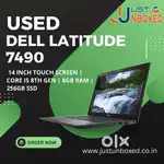 Used Dell Latitude 7490 Touch  i5 8th Gen  8GB RAM  256GB SSD