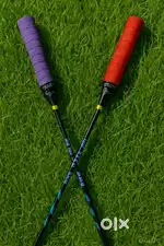 Badminton grip with extra friction (Colour  available red blue purple)