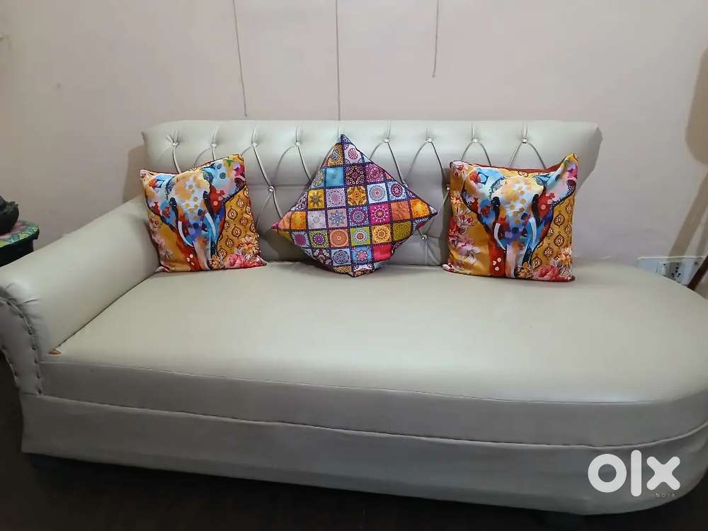 3 Seater Beige Sofa for Sale