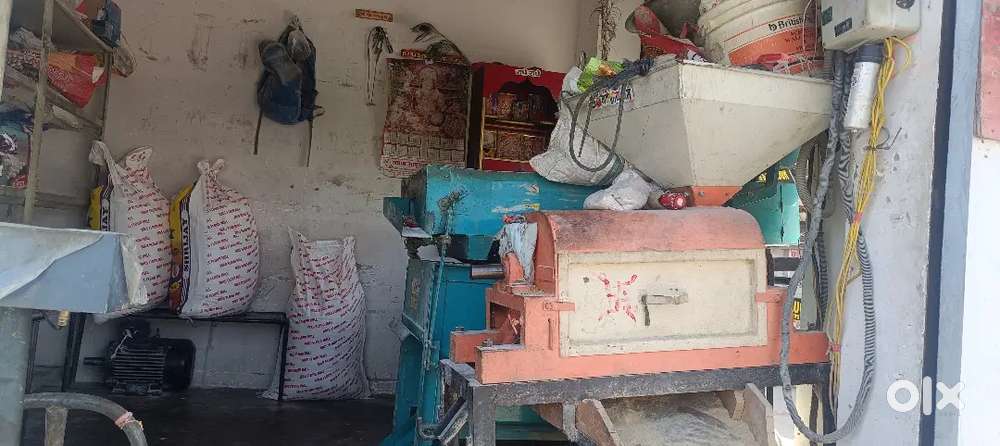 Weight cleaning machine atta floor mil plant