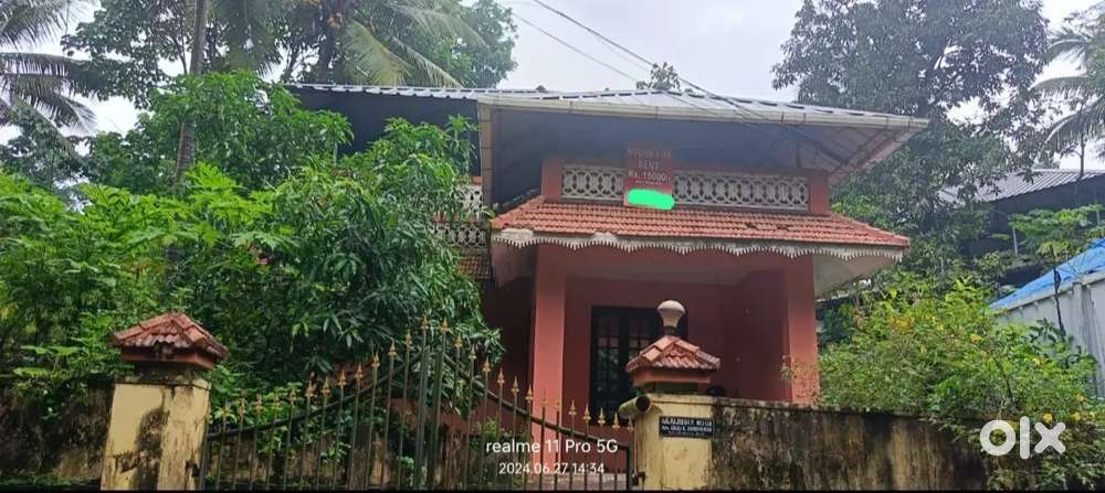 തൊടുപുഴ Geo gas ഏജൻസിക്ക് സമീപം 3bhk വീട് വാടകക്ക്