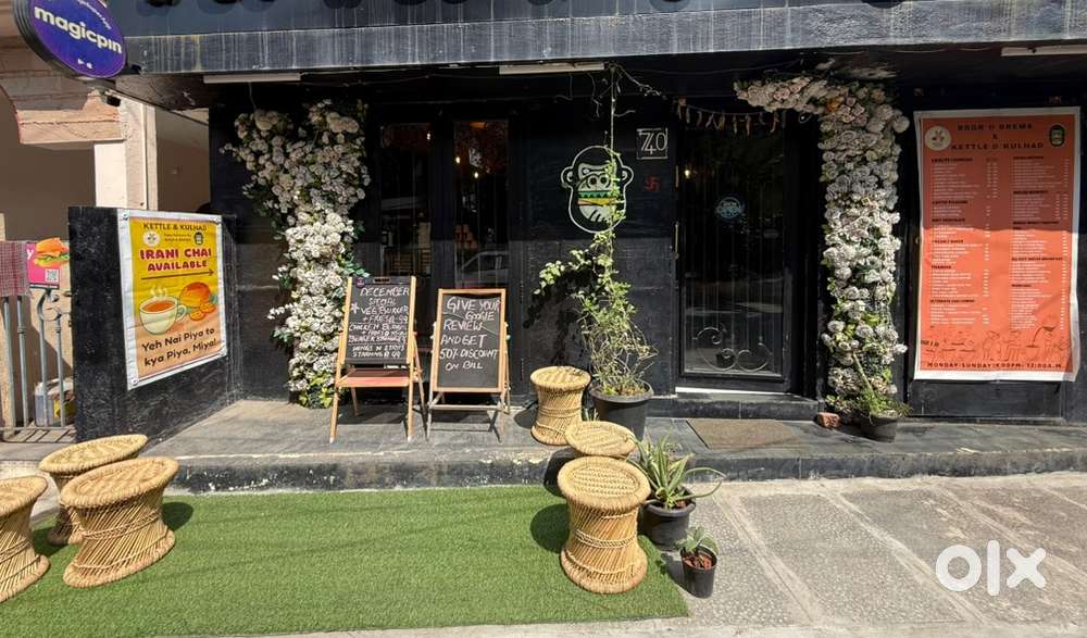 Premium Runing Cafe for Sale in Koramnagala - Prime Location