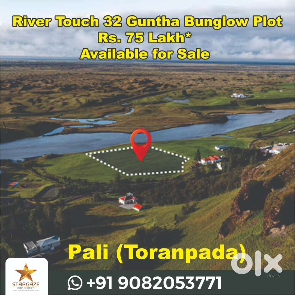 River touch 32 gunthe Bungalow plot Pali [Toranpada]