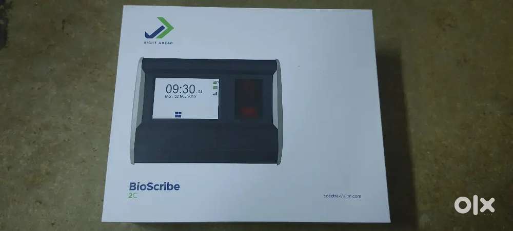 Spectra BioScribe 2C biometric fingerprint attendance and access
