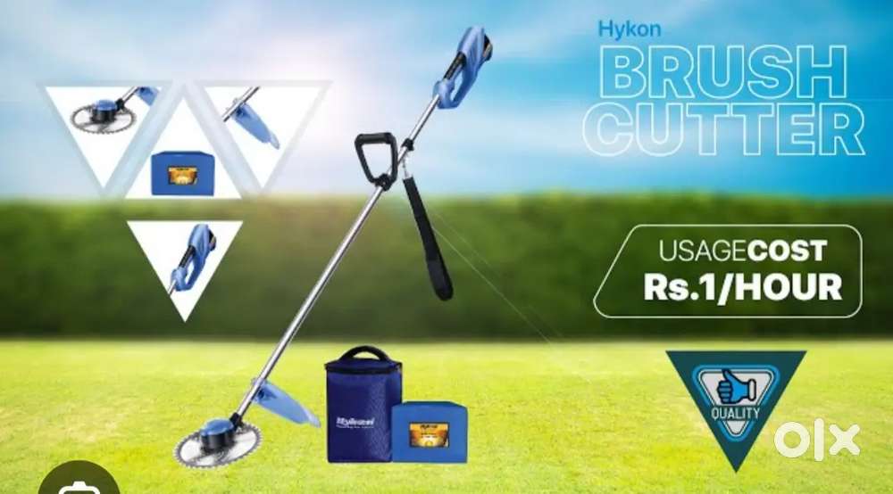 Hykon Rechargable Battery Brush cutter ( 2 battery and Charger )